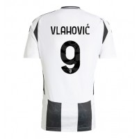 Juventus Dusan Vlahovic #9 Fußballbekleidung Heimtrikot 2024-25 Kurzarm